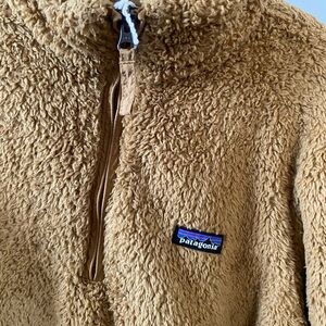 Patagonia Tan Fleece Jacket